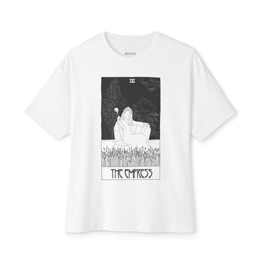 The Empress Tarot T-Shirt – Scaevola Deck | Unisex Boxy Fit Cotton Tee
