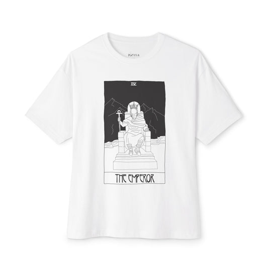 The Emperor Tarot T-Shirt – Scaevola Deck | Unisex Boxy Fit Cotton Tee