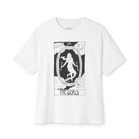 The World Tarot T-Shirt – Scaevola Deck | Unisex Boxy Fit Cotton Tee