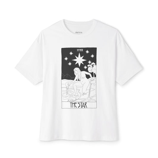 The Star Tarot T-Shirt – Scaevola Deck | Unisex Boxy Fit Cotton Tee
