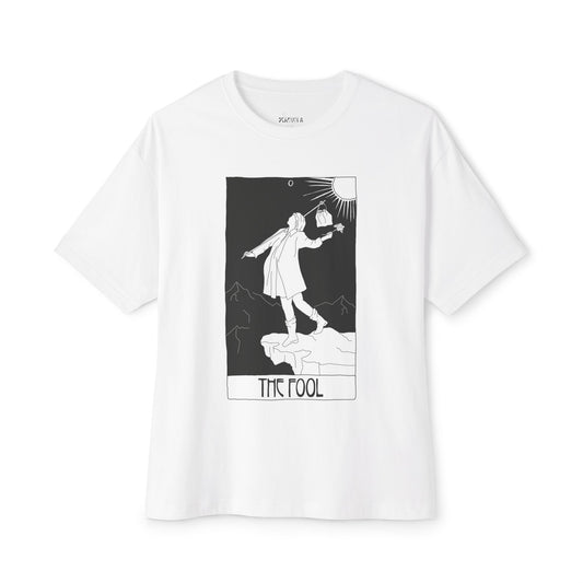 The Fool Tarot T-Shirt – Scaevola Deck | Unisex Boxy Fit Cotton Tee