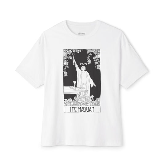 The Magician Tarot T-Shirt – Scaevola Deck | Unisex Boxy Fit Cotton Tee