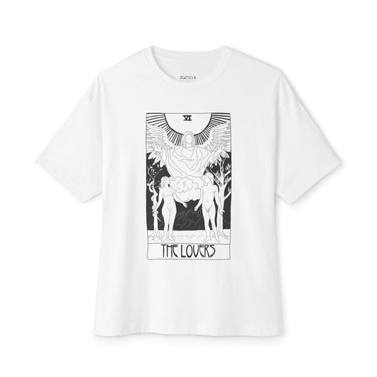The Lovers Tarot T-Shirt – Scaevola Deck | Unisex Boxy Fit Cotton Tee