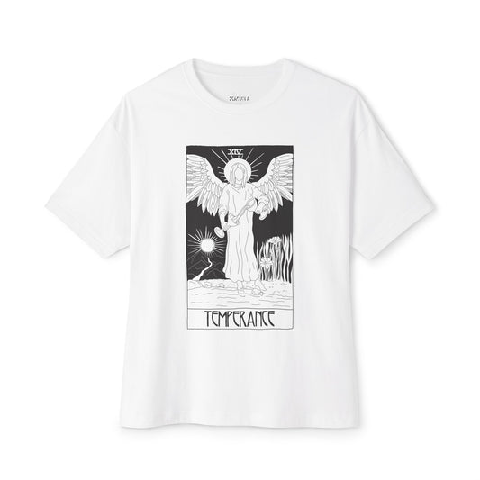 Temperance Tarot T-Shirt – Scaevola Deck | Unisex Boxy Fit Cotton Tee