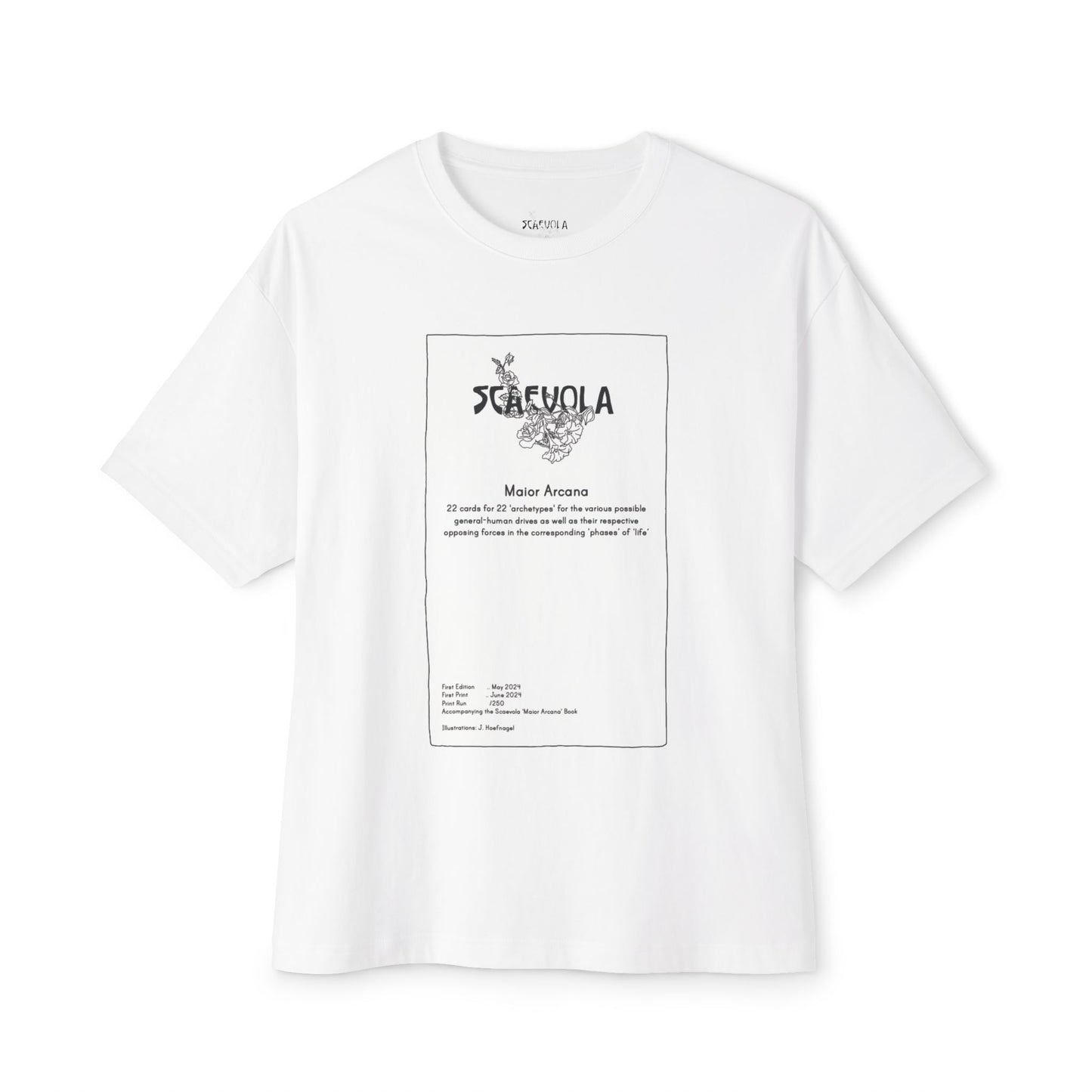 Exclusive Extra Card Tarot T-Shirt – Scaevola Deck | Unisex Boxy Fit Cotton Tee