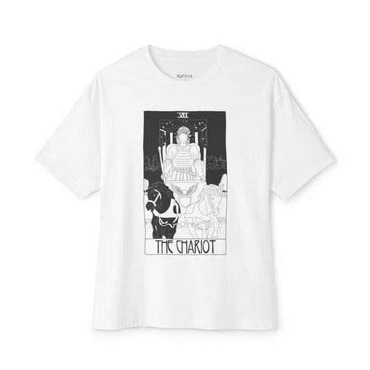 The Chariot Tarot T-Shirt – Scaevola Deck | Unisex Boxy Fit Cotton Tee