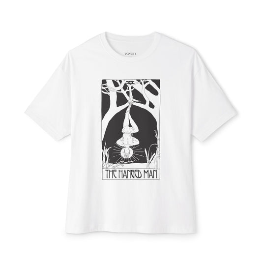 The Hanged Man Tarot T-Shirt – Scaevola Deck | Unisex Boxy Fit Cotton Tee
